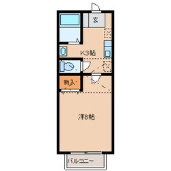 アヴァンセ高砂の物件間取画像